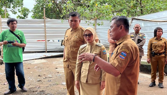 Jadi Pilot Project, Bupati Citra Cek Pembangunan IPAL Komunal di Pantai Pangandaran