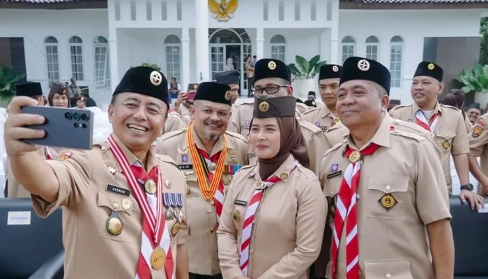 Pengurus Kwarcab Gerakan Pramuka Pangandaran Periode 2026-2031 Resmi Dilantik