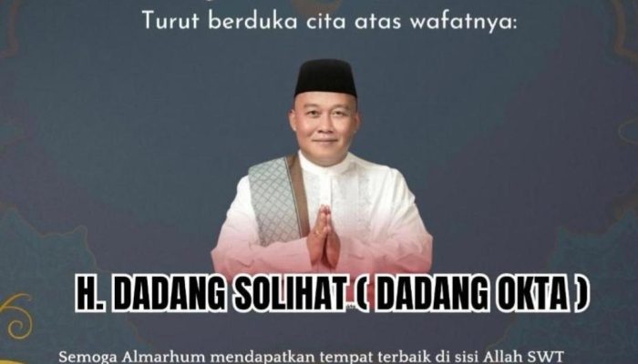 Bupati Pangandaran Ikut Berbelasungkawa Wafatnya Dadang Okta