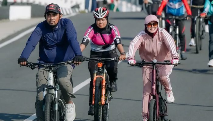 Aktivis Bupati Pangandaran Setiap Jumat, Bersepeda dan Bersih bersih Sampah