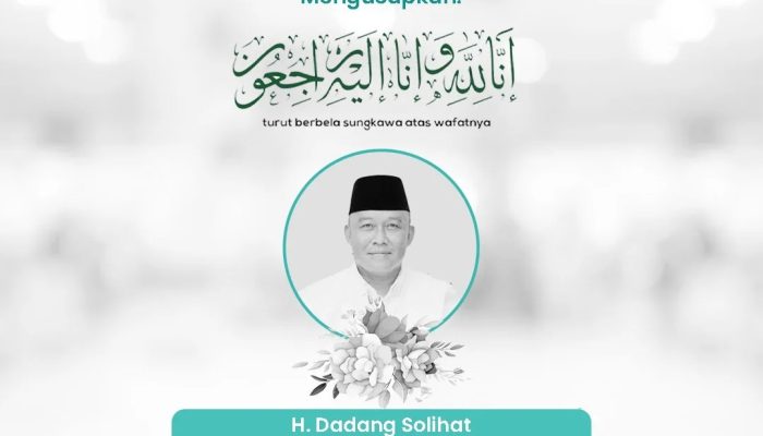 RSUD Pandega Pangandaran Sampaikan Duka Cita atas Wafatnya H. Dadang Solihat