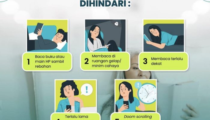 RSUD Pandega Pangandaran Edukasi Masyarakat Hindari Kebiasaan yang Merusak Kesehatan Mata