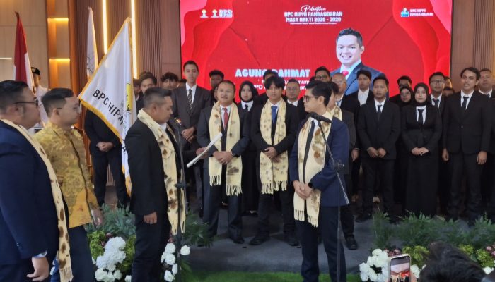 Kepengurusan BPC HIPMI Pangandaran yang Baru Resmi Dilantik