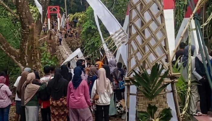 Jembatan Gantung Pongpet Anjlok, Bupati Pangandaran Akui Tidak Ada Firasat Buruk