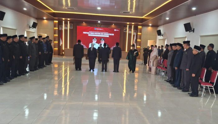 Bupati Pangandaran Lantik 3 Pejabat Eselon II
