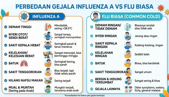 RSUD Pandega Pangandaran Ingatkan Warga, Kenali Gejala Influenza A dan Risiko Komplikasinya